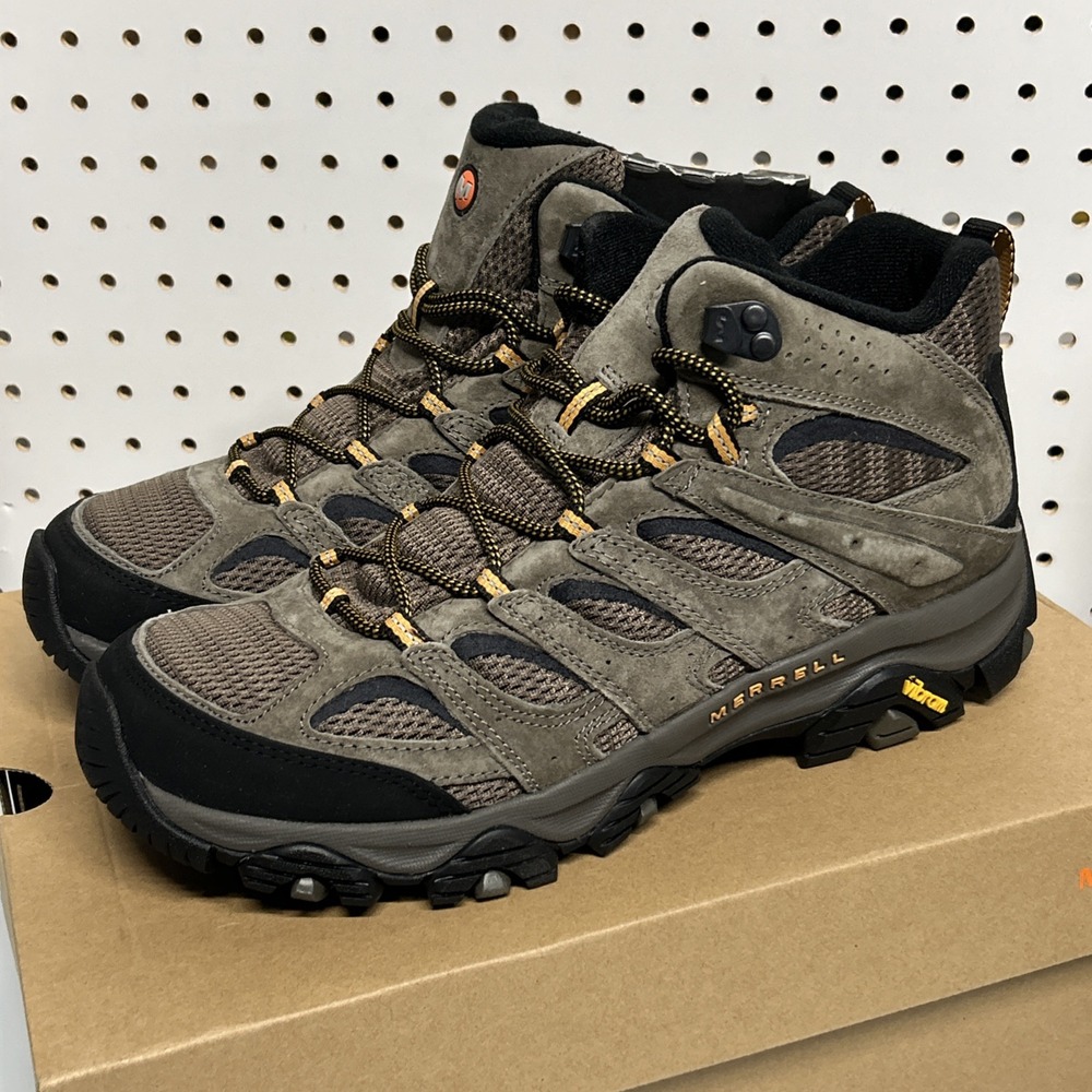 Merrell Men's Moab 3 Mid Hiking Boot Walnut 11.5M